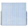 100 Pcs Blue & White Stripe Cocktail Beverage Napkins Disposable Paper Thin Striped Dessert Napkin for Birthday Baby Shower Party Supplies Decor view 1