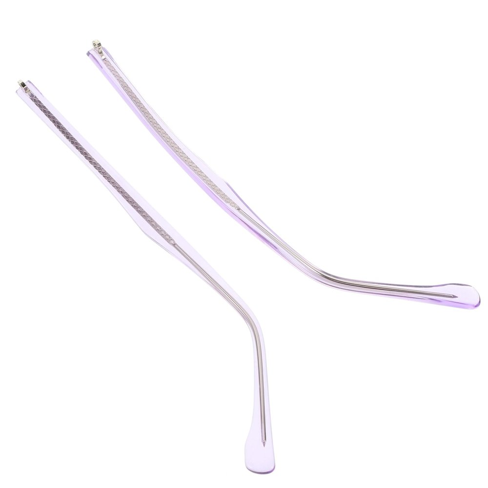 WOFASHPURET 1 Pair of Metal Eyeglasses Replacement Arms Universal Repair Kit for Eyewear Frames Sturdy Metal Temple Legs for Sunglasses and Glasses