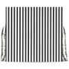100 Pcs Black & White Stripe Cocktail Beverage Napkins Disposable Paper Thin Striped Dessert Napkin for Birthday Baby Shower Party Supplies Decor view 1