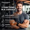 American Research Supplements Creatine Monohydrate Capsules 5G, 60 Servings, Micronized Creatine Pills for Men and Women, 4 Caps per Serving view 2