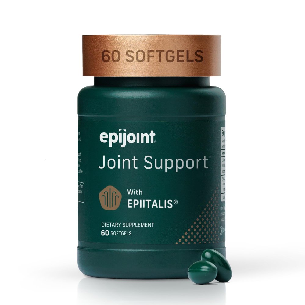 EPIJOINT Joint Support Supports Mobility & Osteoarthritis May Help Reduce Inflammation with Patented Epiitalis 60 Capsules