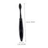 SAFIGLE 8PCS Portable Charcoal Toothbrush Set Foldable Travel Toothbrushes Soft Bristles for Camping and Travel view 3