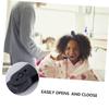 SAFIGLE 8PCS Portable Charcoal Toothbrush Set Foldable Travel Toothbrushes Soft Bristles for Camping and Travel view 4