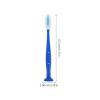Ipetboom 10pcs Security Toothbrush Mini Short Handle Toothbrushes with Soft Bristles for Travel Camping and Institutional Use Self-harm Prevention Design Durable Materials view 2