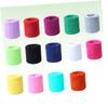 JOINPAYA 14pcs Sweat Absorbent Wrist Protector Solid Wristbands Wristband Wrist Sweatbands for Carpal Tunnel Sports Accessory view 2