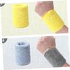 JOINPAYA 14pcs Sweat Absorbent Wrist Protector Solid Wristbands Wristband Wrist Sweatbands for Carpal Tunnel Sports Accessory view 3