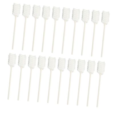 FOMIYES 30pcs Disposable Boy Girl Tongue Cleaners Gauze Toothbrush for Oral Care Safe and Hygiene Remove Milk Stains for Early Oral Health