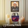 Yatskia Sunset Lighthouse Little Keepsake Urn for Adult Ashes Brother and Sister, Mini Memorial Urns for Human Ashes Adult, (Monar 3 Inch, Pack of 2) view 3