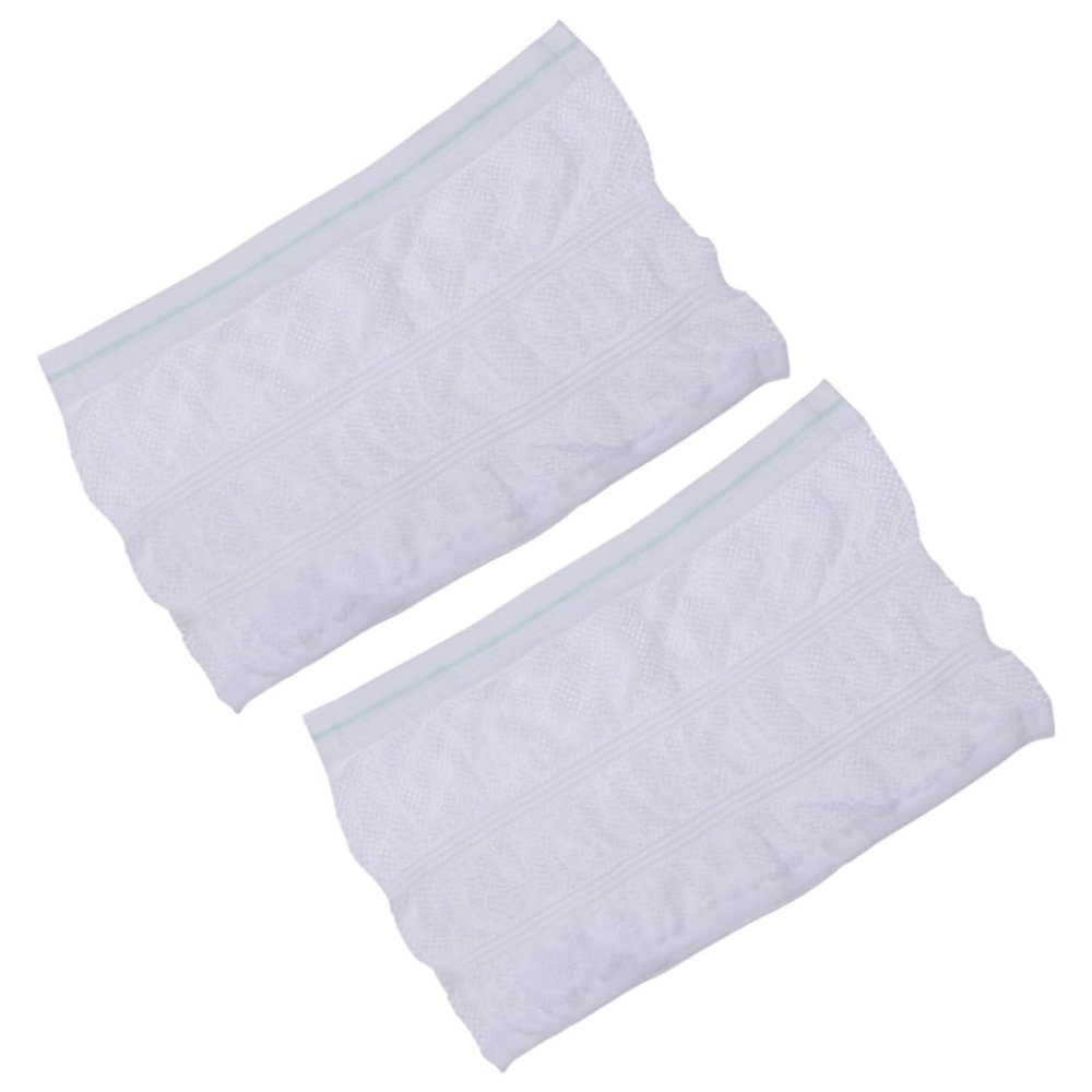 ERINGOGO 2pcs Incontinence Mesh Pants Breathable Comfortable Maternity Pads for Men Women Briefs Unisex Shorts White s