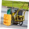 TIDTALEO Waterproof Janitorial Cart Bag Heavy-Duty Canvas Cleaning Supply Storage for Housekeeping Supplies Sturdy Replacement Cleaning Cart Pouch for Trash Collection 1 Piece view 4