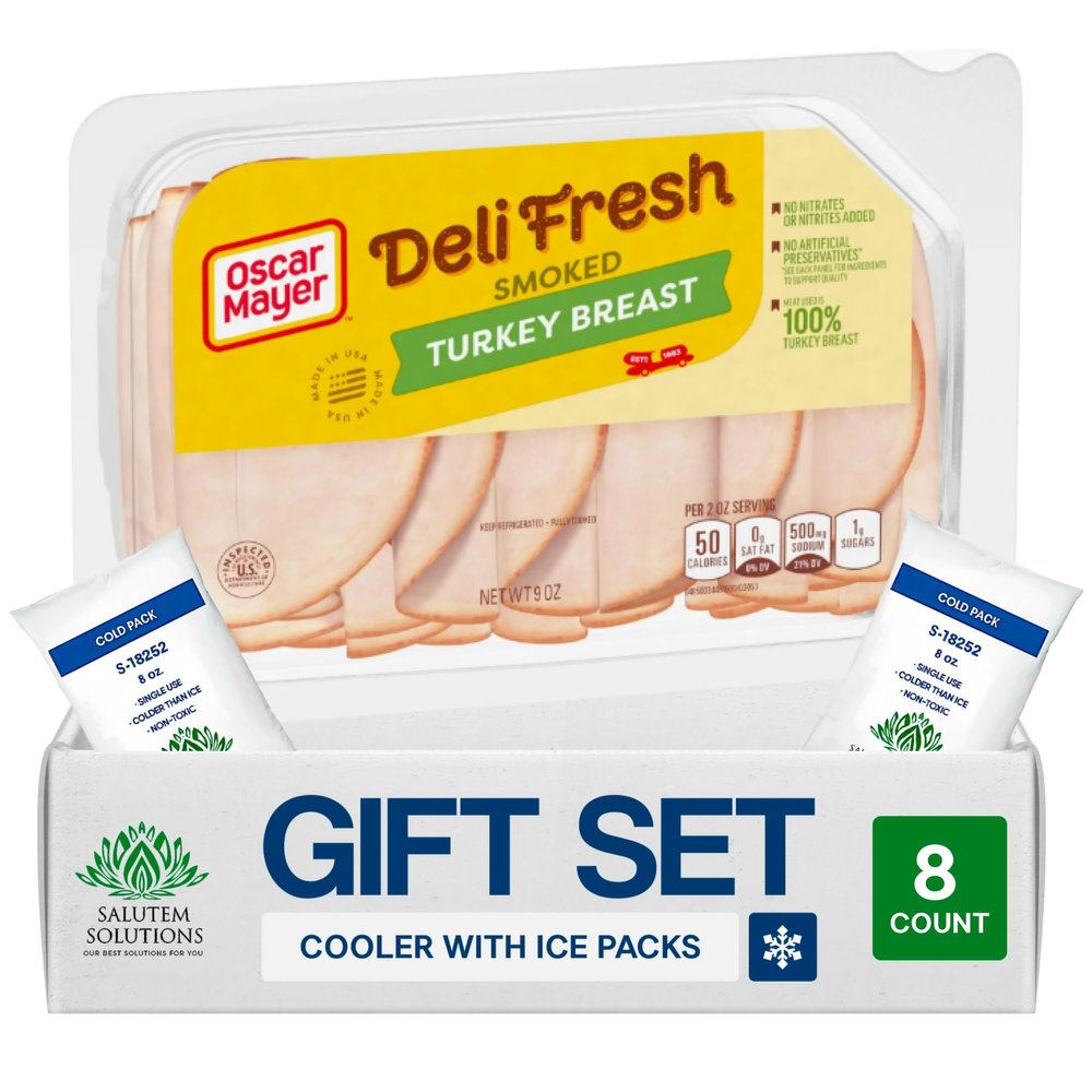Salutem Vita Bun Length Wieners Hot Dogs, Gift Set Pack of 8