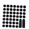 HOUDERCO Anti-Static Finger Covers 1000pcs Black Protective Latex Fingertip Covers for Workshops and Factories Dull Polish Design for Enhanced Grip and Safety view 2
