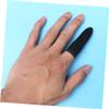 HOUDERCO Anti-Static Finger Covers 1000pcs Black Protective Latex Fingertip Covers for Workshops and Factories Dull Polish Design for Enhanced Grip and Safety view 3