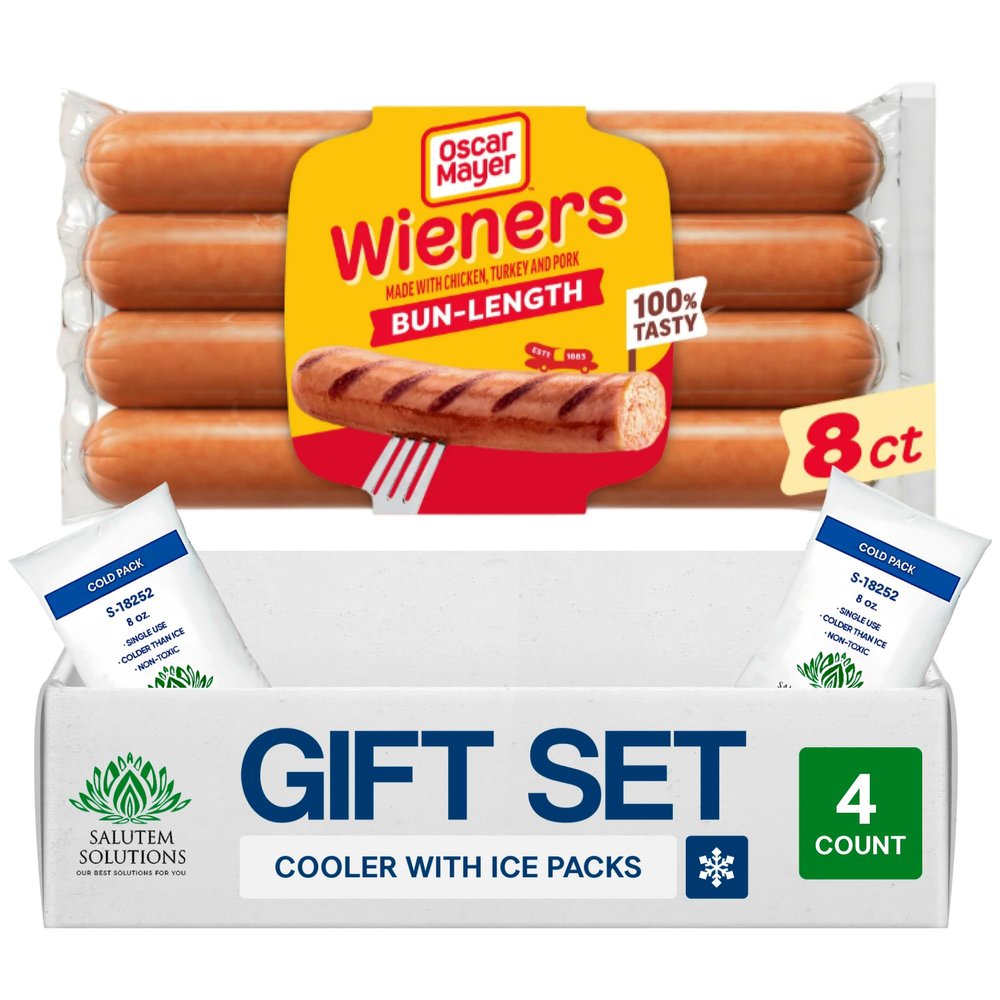 Salutem Vita Slow Roasted Roast Beef Deli Lunch Meat, Gift Set Pack of 4
