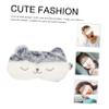 HOODANCOS Blackout Eye Mask Weighted Sleep Mask for Comfort Animal Design for Boys and Girls view 2