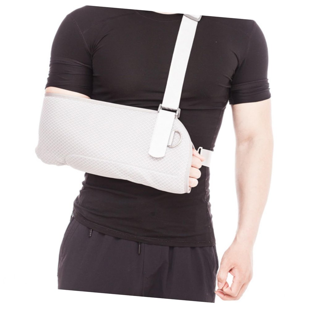 OATIPHO Grade Elastic Arm Sling for Shoulder Immobilizer Elbow Wraps Arm Compression Sleeve Comfortable Breathable
