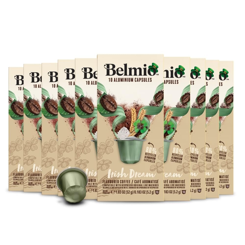 Belmio Irish Dream Espresso Coffee Pods, Medium Roast