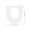 Cabilock Washable Toilet Seat Cover Pad Non- Design Portable Versatile for Home and Travel Use Fits Toilet Bowls Easy Installation Comfortable Cushioning view 2