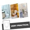 Cabilock Washable Toilet Seat Cover Pad Non- Design Portable Versatile for Home and Travel Use Fits Toilet Bowls Easy Installation Comfortable Cushioning view 3