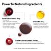 BIGVITA Iron+ | High Absorption Supplement with Microencapsulated Iron Drops + Folate, B6 & Cranberry Extract | No Metallic Taste, Mixed Berry Flavor, Gentle on Stomach | Energy & Hormonal Support view 3