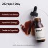 BIGVITA Iron+ | High Absorption Supplement with Microencapsulated Iron Drops + Folate, B6 & Cranberry Extract | No Metallic Taste, Mixed Berry Flavor, Gentle on Stomach | Energy & Hormonal Support view 4