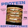 My Cookie Dealer Protein Cookies, Birthday Cake (12-Pack, 3.8oz Each) - 25g of Protein per Cookie - Individually Wrapped Workout Snacks for On-The-Go Travel view 3