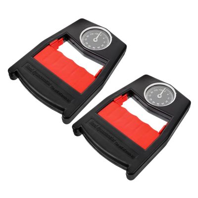 Abaodam 2Pcs Hand Grip Strength Tester Portable Arm Workout Equipment Durable Abs Design for Accurate Measurement User Friendly Finger Exerciser for Strength Training