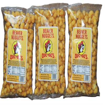 Buc-ee's Famous Beaver Nuggets Fresh Sweet Corn Puff Snacks, 13 Oz per Bag (Pack of Three or Four 13 Ounce Bags - 39 Ounces or 52 Ounces Total) (3 Bags 39oz.)