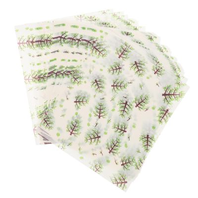 SOLUSTRE 50sheets Food Wrapping Paper Sandwich Paper Wrap Reusable Grease Wraps
