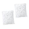 FOMIYES 200pcs Disposable Plastic Food Covers Elastic Stretch Kitchen Dish Covers for Food Preservation Transparent Sealing Wraps for Leftovers Fruits and Snacks view 1