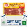Salutem Vita Original Bacon, Natural Wood Smoked, Gift Set Pack of 4 view 1