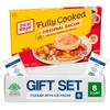 Salutem Vita Fully Cooked Original Bacon, Gift Set Pack of 8 view 1