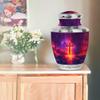 KARYLIZ Cross Cremation Urn for Ashes Adult Male - Large Pink Memorial Urns for Mom & Dad - Decorative Funeral Urns for Adult Men - Cremation Urn - 10 Inch view 4