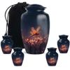 LEXFAY Dragonfly Urns for Ashes Adult - Funeral Urn for Adult - Urns for Mom Ash - Funeral Urn for Adult Human Men - Combo of 5 view 1