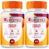 (2 Pack) Glycetra Capsules - Glycetra Advanced Glycogen Support Formula Vitamin Supplement Pills, All Natural Daily Balance Support Capsule for Health & Wellness Max Strength Glyco Pill (120 Capsules) view 1