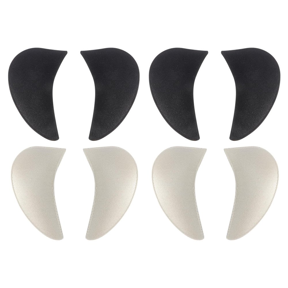 SHERCHPRY 4pairs Foot Arch Support Pads Gel Arch Inserts for Running Dress Work Shoes for Foot Support