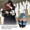 LEXFAY Fishing Large Urns for Human Ashes Adult - Cremation Urn for Human Adult - Urns for Ashes Men -Funeral Urn for Dad - Combo of Large & Small view 3