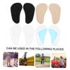 NIYANGLE 8pcs Professional Orthotic Shoes Pad Functional Shoe Pad for Flat Feet Cushion Lightweight Soft Insoles Boys and Girls Arch view 3