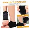 KAILIKETIY 2pairs Breathable -Crack Heel Socks Portable Silicone Cover for Foot Care Comfortable Moisturizing Sleeves for Men and Women Washable and Reusable for Family and Friends view 2