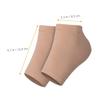 KAILIKETIY 2pairs Breathable -Crack Heel Socks Portable Silicone Cover for Foot Care Comfortable Moisturizing Sleeves for Men and Women Washable and Reusable for Family and Friends view 3
