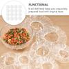MAGICLULU 200pcs Elastic Bowl Cover Disposable Food Cover for Leftovers Magnetic Lids view 4