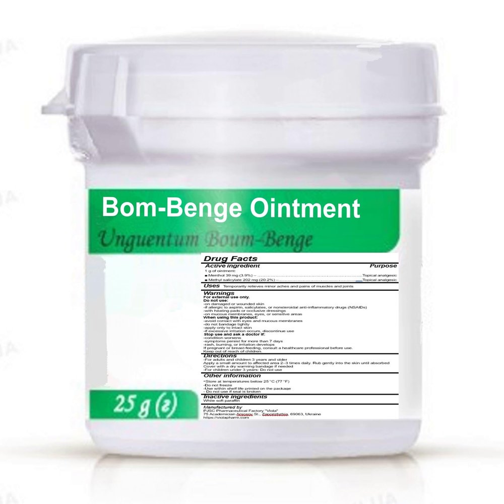 25gr Bom-Benge Bom Benge First Aid Paste Cream Ointment Pain Releif