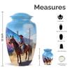 LEXFAY Cowboys Urns for Ashes Adult Male Small - Ash Urn for Humans - Urns Ashes - Human Keepsake - Combo of 5 view 2