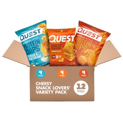 Quest Nutrition Cheese Lovers Variety Pack, 12 Count