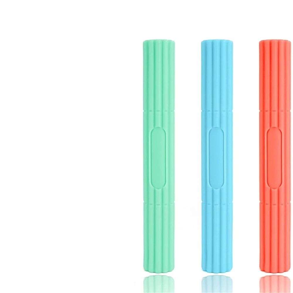 Alianm Flex Therapy Bar 4Pcs Physical Therapy Flexible Twist Bar Rod Hand Wrist Exerciser Bars Silicone Different Resistance Strength Training Tools for Tendonitis, Wrist(Orange-25LB)