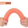 Alianm Flex Therapy Bar 4Pcs Physical Therapy Flexible Twist Bar Rod Hand Wrist Exerciser Bars Silicone Different Resistance Strength Training Tools for Tendonitis, Wrist(Orange-25LB) view 2