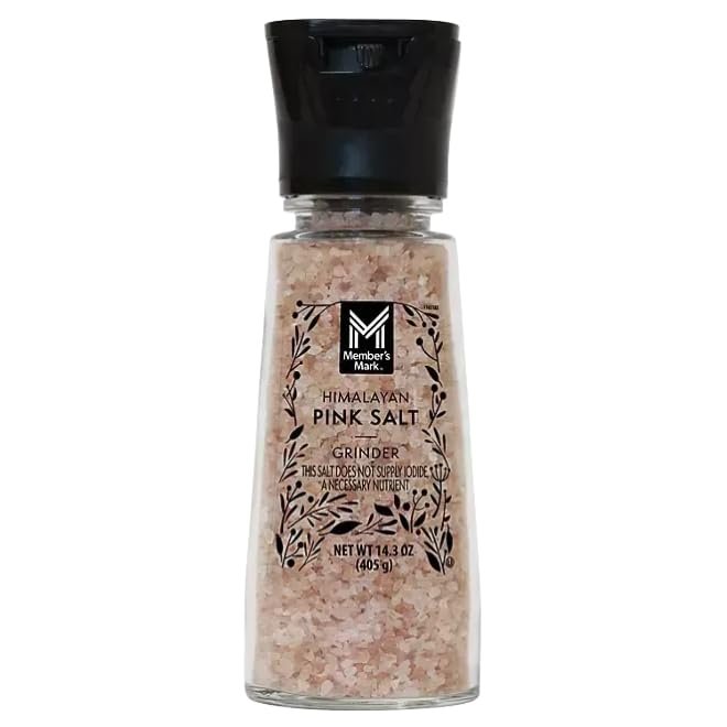 Himalayan Pink Salt Grinder, 14.3 oz (14.3 Ounce (1 Pack))