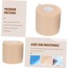 Outanaya 4rolls Elastic Sports Prewrap Bandages Shock-Absorption Skin Protective Wraps Skin Tone for Joint Support During Running Swimming and Workouts view 4