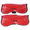 1 Pair Soccer Shin Pads Guard Sports Leg Protector Shin Pad for Adults Football Training (Red) view 2