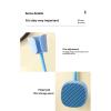 BOKHUY Hair Dryer Holder Hands Free Wall Mounted Hair Dryer Bracket 180 Rotated Nail Free No Drilling Hair Dryer Organizer view 2